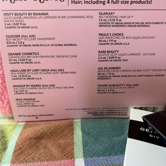 🌻 SEPHORA HOLIDAY MUST HAVES 🌻SEPHORA FAVORITES MAKEUP MUST HAVE SET 🌻 NWT 🌻 - Picture 13 of 16